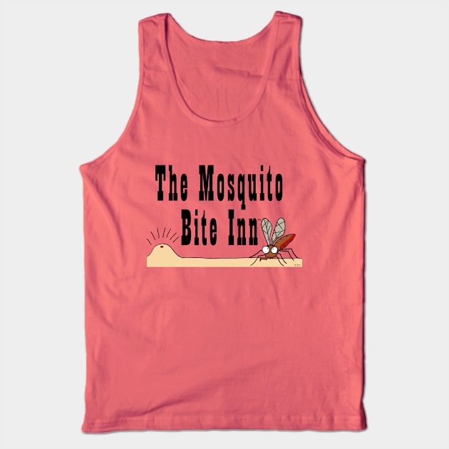 The Mosquito Bite Inn Tank Top by SunkenMineRailroad